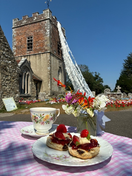 Waterfall - Tower and cream tea